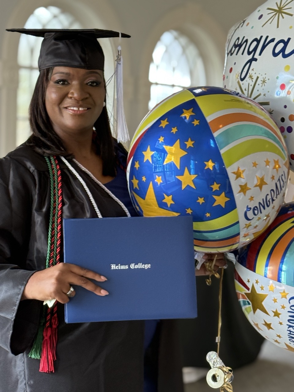 Helms College graduate
